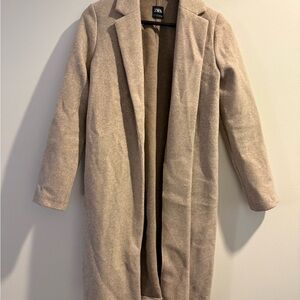 Zara Women's Beige Trench Coat